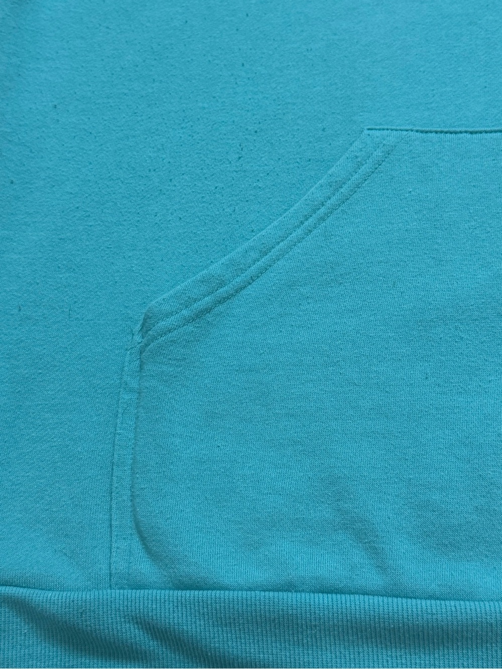 Zenana Outfitters 1X Aqua Blue Oversized Pullover Hoodie Sweatshirt - Picture 8 of 10